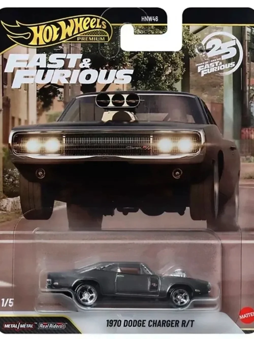 2026 Hot Wheels Fast & Furious 25th Anniversary Q Case, 5 Car Set